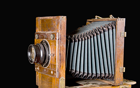 The accordion-like bellows camera