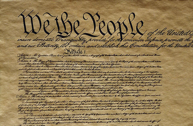 1ra constitución de EEUU