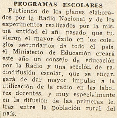 Desarrollo de Programación Escolar