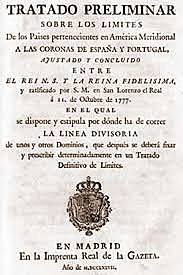 Tratado de San Ildefonso.