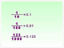 Fraccions decimals