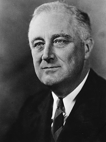Franklin Roosevelt is elected President of the United States