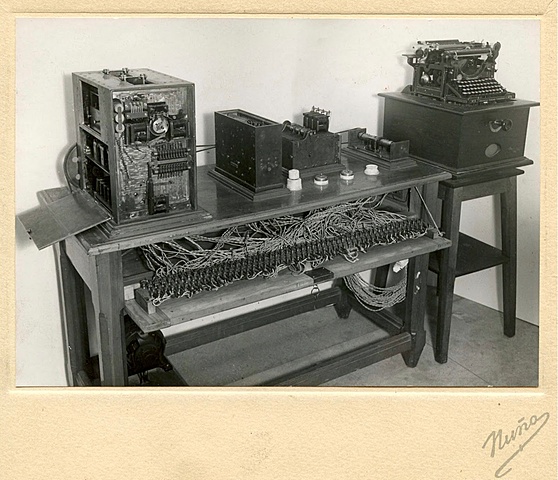 El aritmómetro de  Leonardo Torres Quevedo