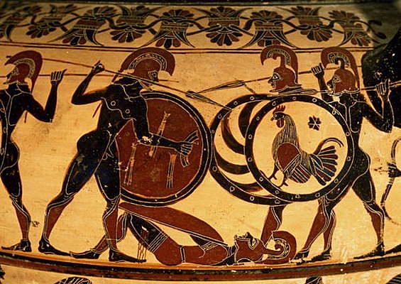 Esparta le declara la guerra a Atenas