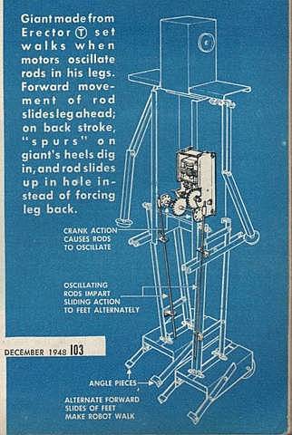 1948 PRIMEIRO NATAL COM BRINQUEDO ROBÓTICO
