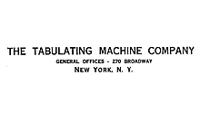 TMC – Tabulation Machine Company