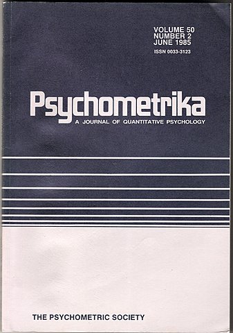 Se publicó el primer volumen de Psychometrika