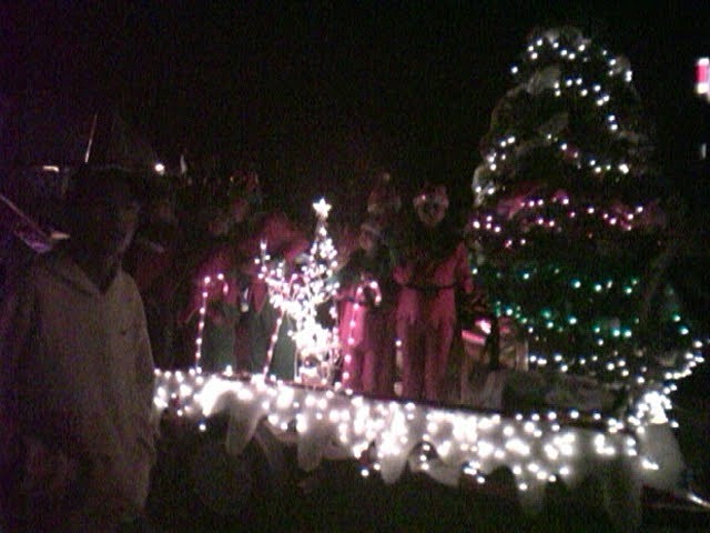 Mi primer desfile navideño