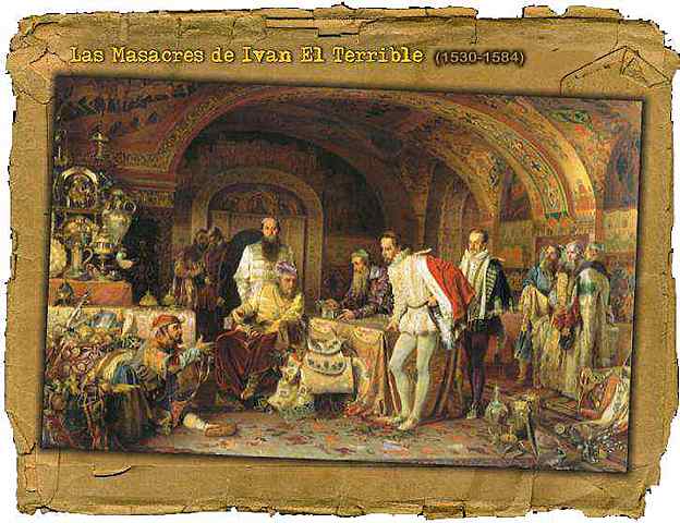 Iván el terrible ordenó la matanza de los habitantes de Nóvgorod