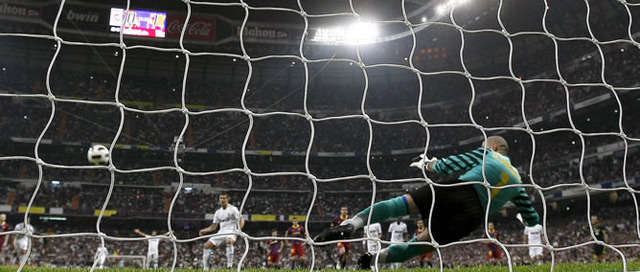 Penalty against FC Barcelona