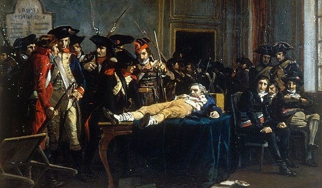 Caída de Robespierre
