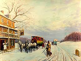 Philadelphia-Lancaster Turnpike is completed.