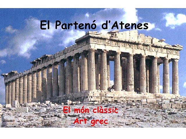Comença la contruccio del Partenon