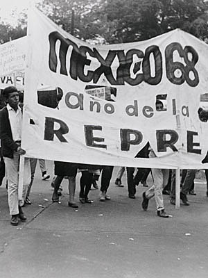 Represión armada del movimiento estudiantil de 1968 en México