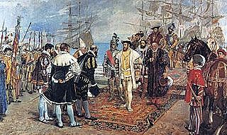 Firmado del Tratado de Crépy.