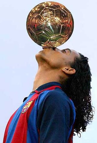 2005 Golden Ball, awarded by French magazine France Football, the best player in European football.