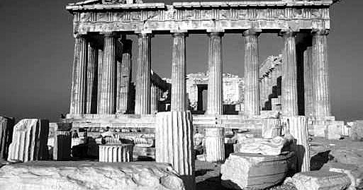 Comença la construccio del Partenon