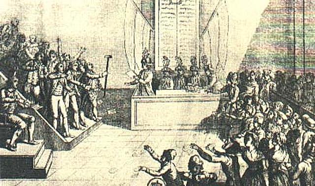 Creación del Tribunal revolucionario.