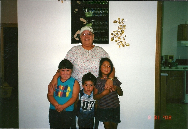 Grandma Adrienne past away