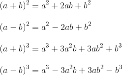 Formula per lo sviluppo della potenza del binomio