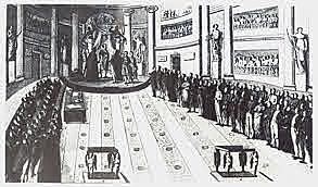 Restauración del absolutismo y persecución de los liberales.