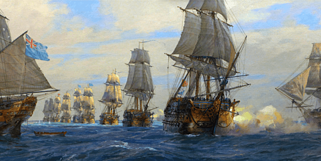 España entra en guerra con Reino Unido. Batalla del cabo de San Vicente (victoria británica).