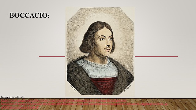 BOCCACIO (1313-1375)