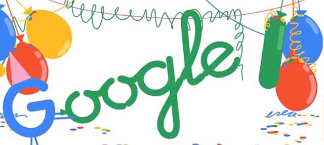18 aniversario de Google
