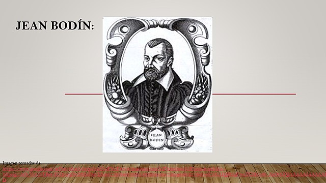 JEAN BODÍN (1530-1596)