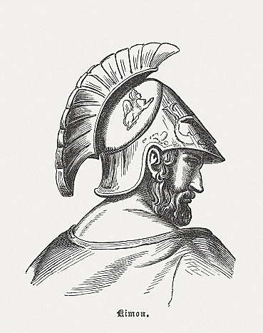 Cimón zarpo con la flota de la Liga de Delos