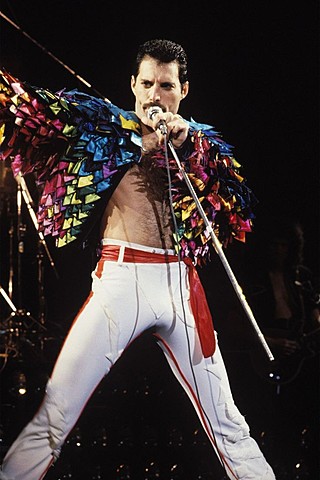 Freddie's first performance.
