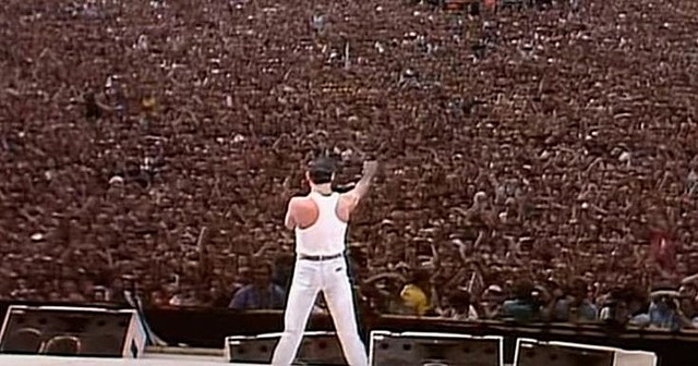 The concert Live Aid.