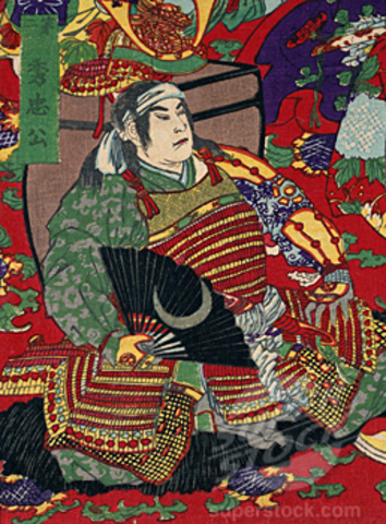 Tokugawa leyasu gives the title of shogun to his son tokugawa hidetada