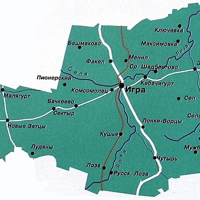 Timeline: История государственности Игринского района