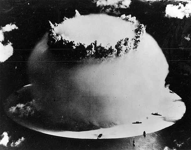 America's Test Baker - underwater explosion