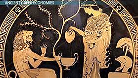 Auge del comercio y las manufacturas griegas.