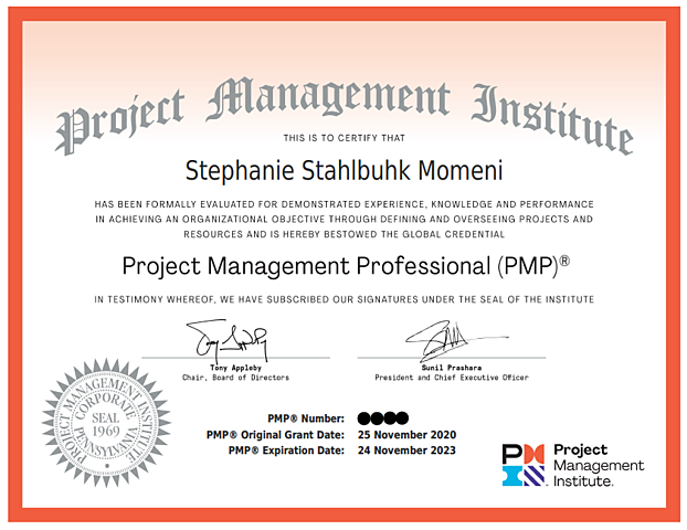 PMI PMP Certification