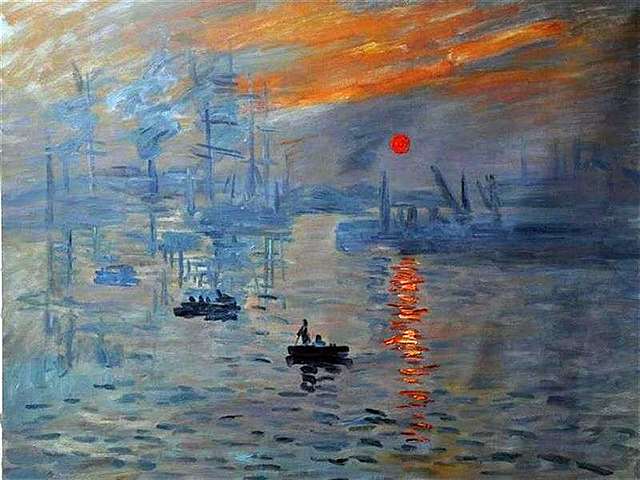 Impression Sunrise - Claude Monet