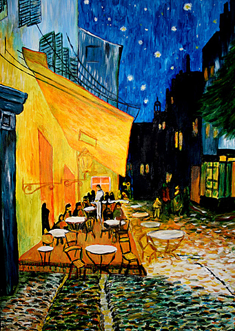 Café Terrace at Night - Vincent van Gogh
