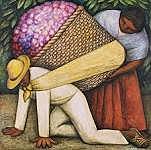 The Flower Carrier - Diego Rivera
