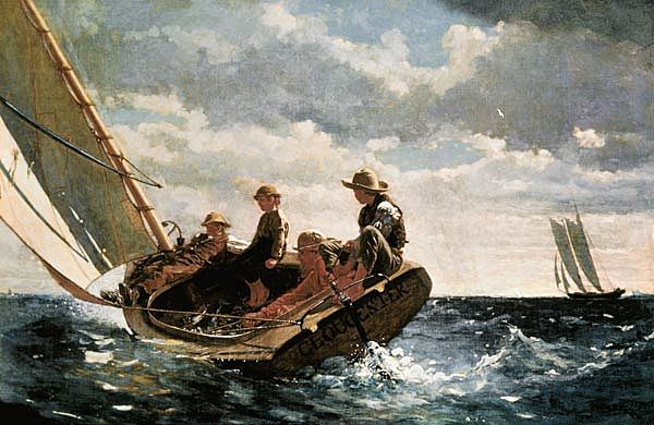 Breezing up - Winslow Homer