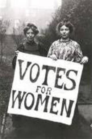 Women get the right to vote