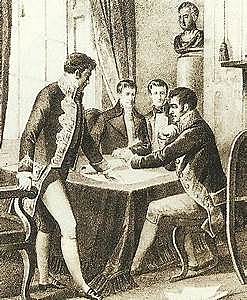 Tratado de Valençay: reconocimiento de Fernando VII como rey de España.