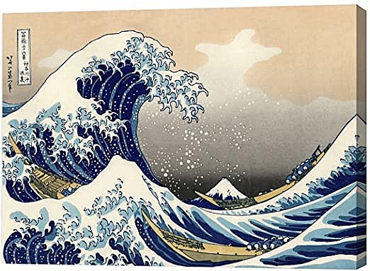 The Great Wave off Kanagawa -  Katsushika Hokusai
