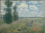 Poppy Fields near Argenteuil - Claude Monet