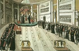 Regreso a España de Fernando VII y abolición de la obra de las Cortes de Cádiz.