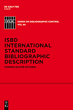 International Standard Bibliographic Description (ISBD)