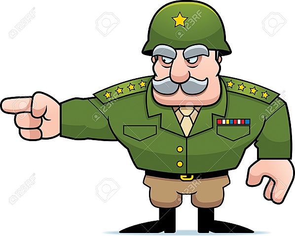 Los militares toman el mando