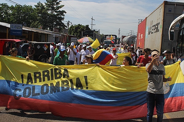 Marcha para exigir seguridad