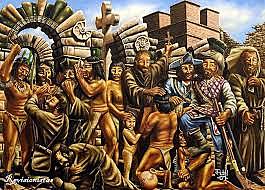 the Jesuits established in the Indies are captured and expelled from the continent